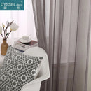 Rideau rayures style européen transparent salon chambre maison
