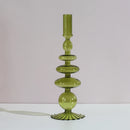 Nordic Glass candle holders, romantic Dinner home decoration, candlestick for birthday wedding, candle holder portavelas decor