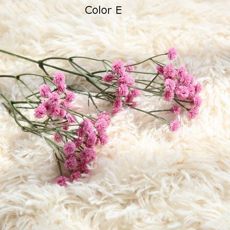 90 têtes de fleurs artificielles pour décorations variées et bricolage - vue 8 sur 12