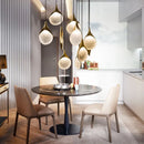 suspension moderne en forme de cuillère pour décoration rétro