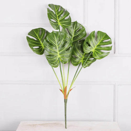 plante monstera artificielle pour décoration intérieure et extérieure