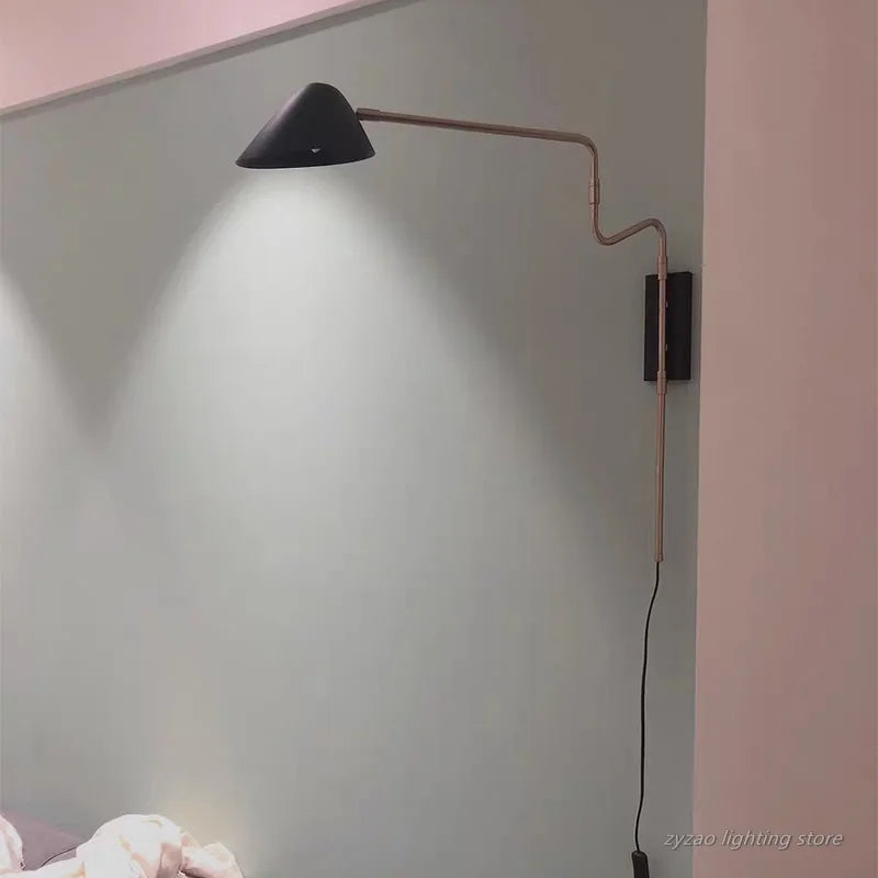 applique murale moderne rotative 360 degrés pour décoration intérieure - vue 10 sur 9