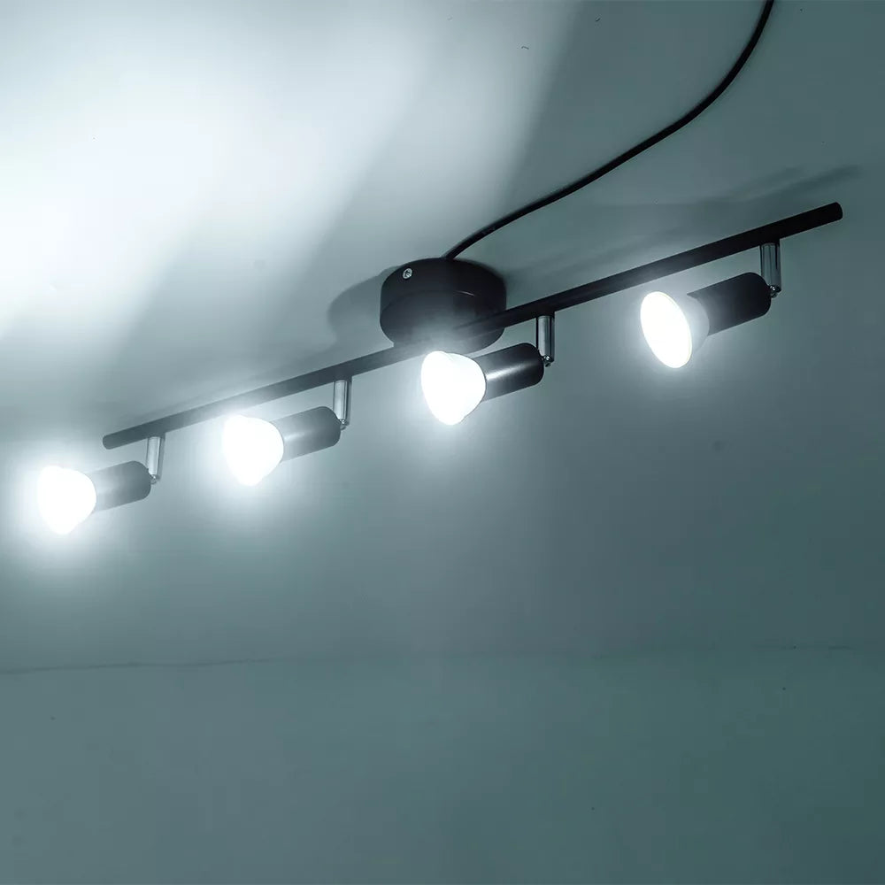 Plafonniers LED réglables pour salon chambre cuisine décoration 2/3/4/6 têtes rotatif Design plafonnier lampe - vue 3 sur 14