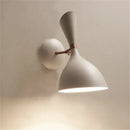 Creative metal wall light in minimalist Nordic style for interiors