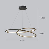 Suspension minimaliste pour salon