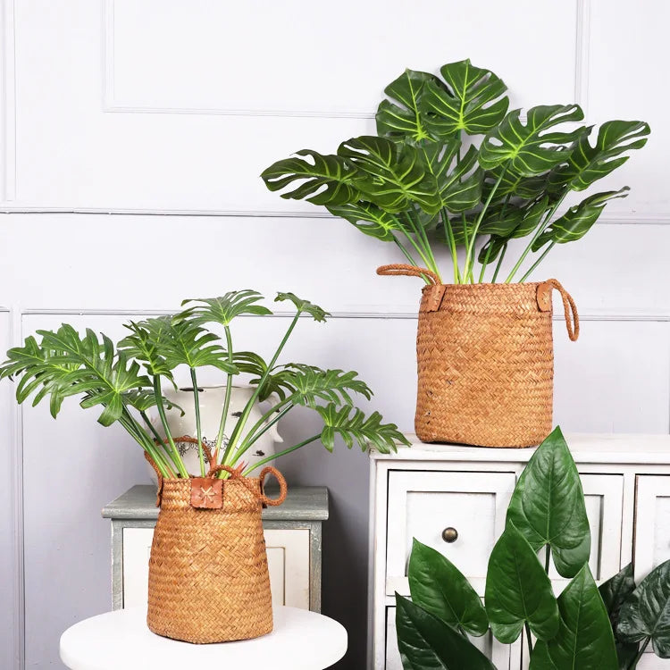 plante monstera artificielle pour décoration intérieure et extérieure - vue 5 sur 22
