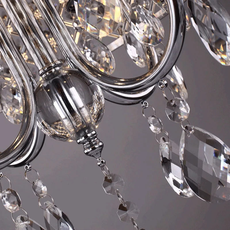 suspension en cristal ajourée idéale pour restaurant - vue 6 sur 8