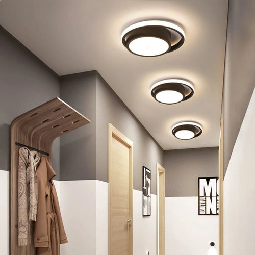 Lustre led minimaliste moderne - vue 4 sur 8