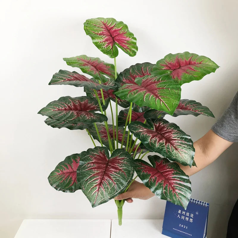 plantes tropicales artificielles monstera feuillage décoratif pour intérieur extérieur - vue 13 sur 21