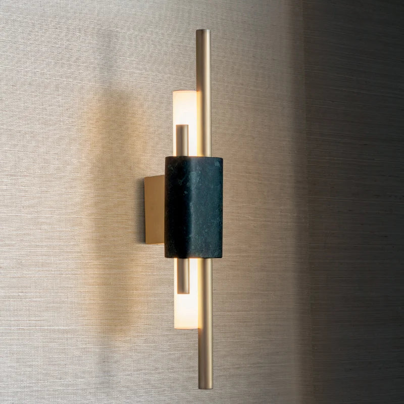 applique murale led en marbre design moderne décoratif