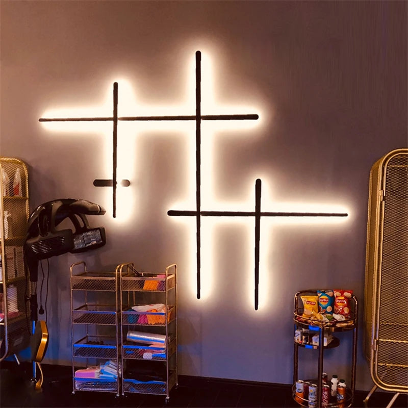 applique murale moderne design nordique éclairage intérieur créatif - vue 4 sur 20
