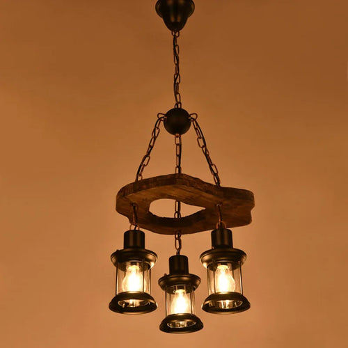 lustre suspendu style campagne américaine nostalgique antique