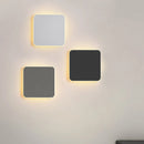 Applique murale LED lampe avec interrupteur tactile chambre chevet intérieur escalier luminaire carré et rectangle lumière 10W 12W 13W wandlamp