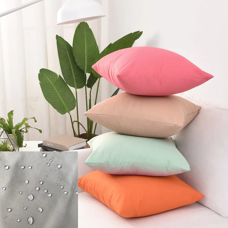 housse de coussin imperméable pour extérieur 45x45 60x60 cm