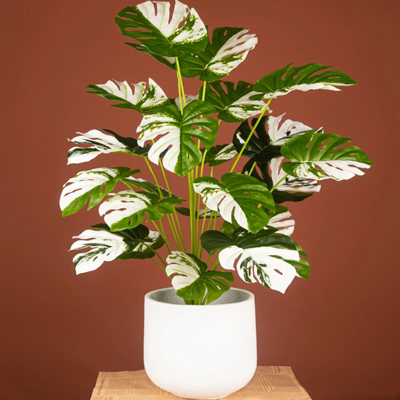 grande plante tropicale artificielle pour décoration intérieure et extérieure - vue 3 sur 11