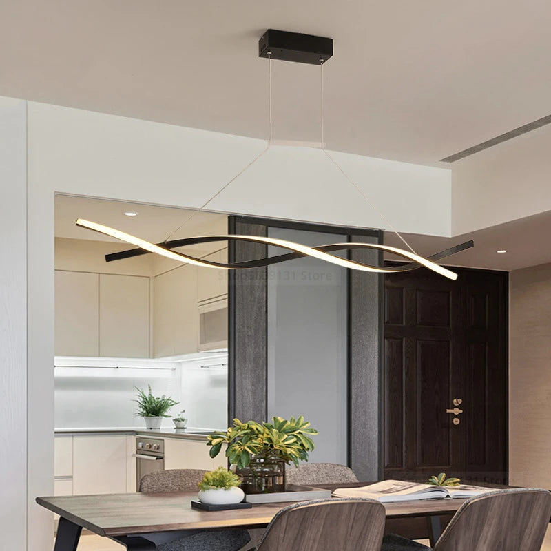 suspension led vintage style industriel en fer - vue 5 sur 15