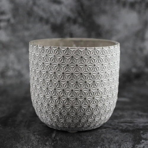 moule en silicone pour pot de fleurs en béton artisanat jardinage