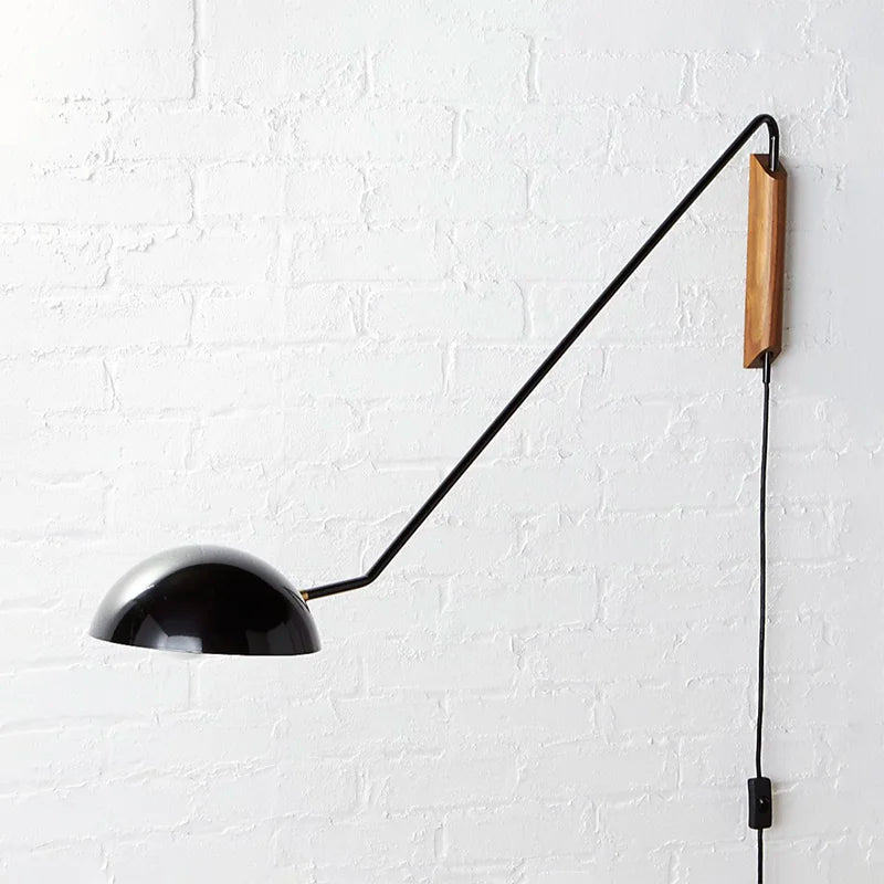Minimalist Nordic designer rotatable wall light - vue 8 sur 8