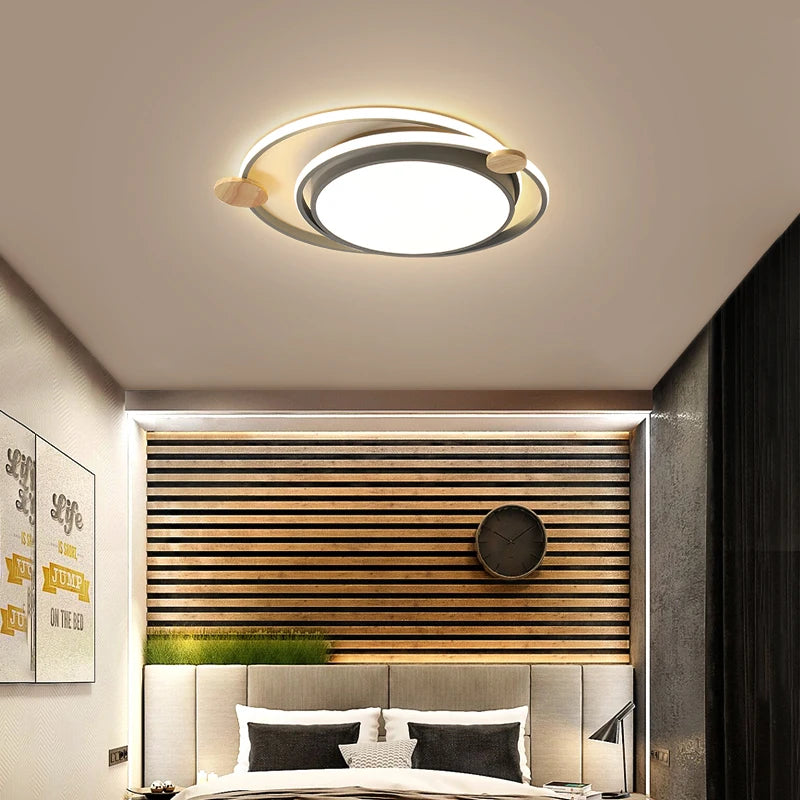 plafonnier led pour éclairage intérieur moderne et élégant - vue 5 sur 10