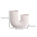 Nordic Ceramic Vase for Home Decoration, Simple Flower Pot, Living Room, Interior, Office, Desktop, Table Decor, Accessories