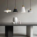 Modern minimalist industrial style chandelier for interior decor