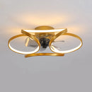 ventilateur de plafond smart led muet trois vitesses 	 style