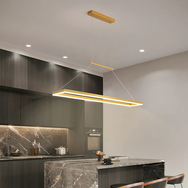 Modern nordic minimalist chandelier for interior and bar - vue 5 sur 10