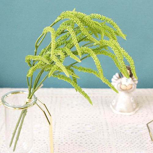lot de 3 plantes artificielles en forme de larmes d amoureux - vue 2 sur 7