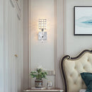 applique led moderne cristal intérieur salon chambre table chevet