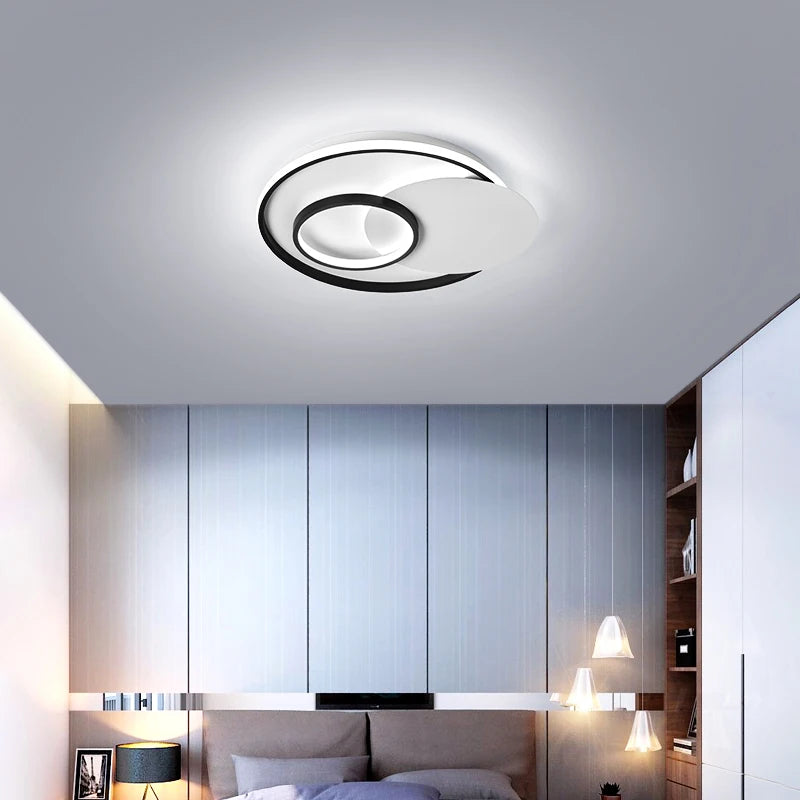 plafonnier moderne en aluminium pour décoration intérieure - vue 3 sur 8