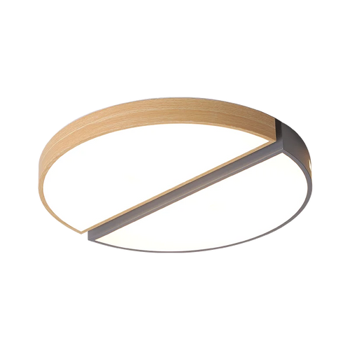 Modern minimalist round ceiling light nordic style mounted - vue 6 sur 10
