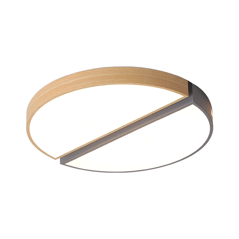 Modern minimalist round ceiling light nordic style mounted - vue 6 sur 10