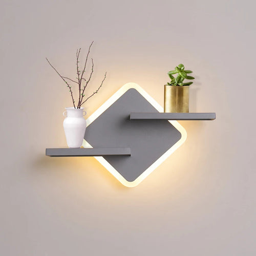 Modern minimalist decorative and versatile LED wall light - vue 4 sur 12