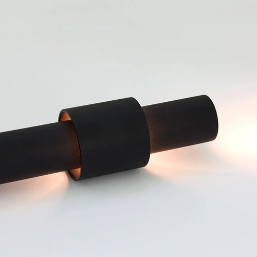 lustre nordique dimmable tube led suspendu éclairage intérieur piste