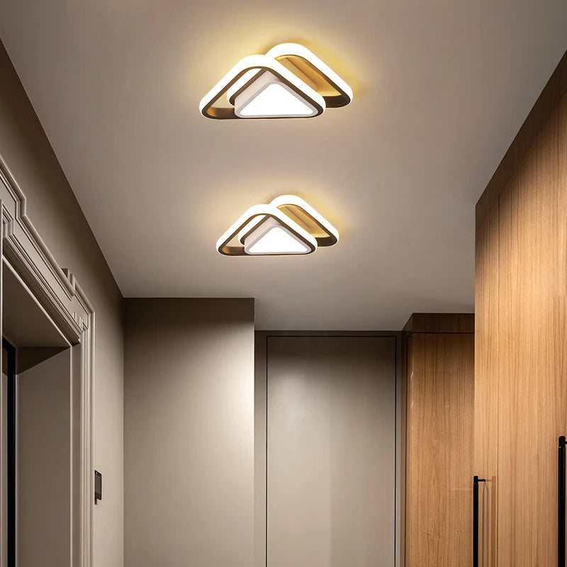 plafonnier led créatif design nordique pour décorer votre foyer - vue 2 sur 9