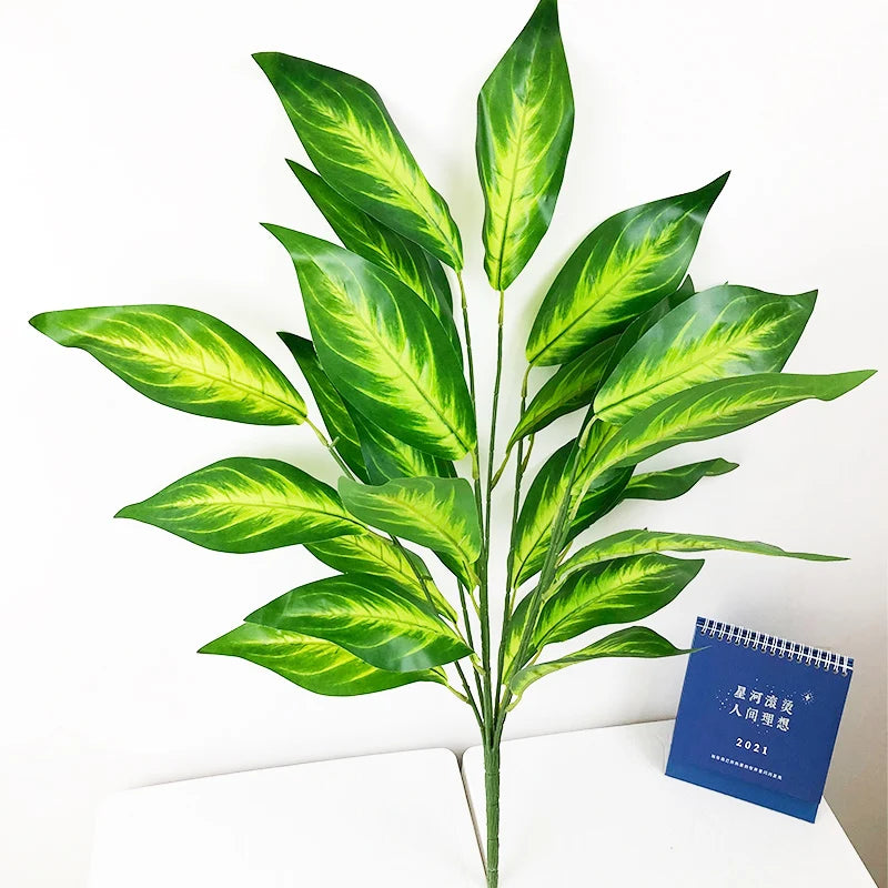 grand arbre artificiel monstera tropical pour décoration intérieure et jardin - vue 3 sur 13