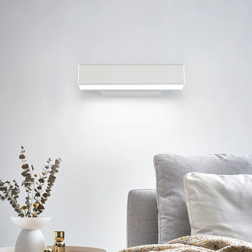 applique murale led moderne en bois décoration luminaires direction nordique