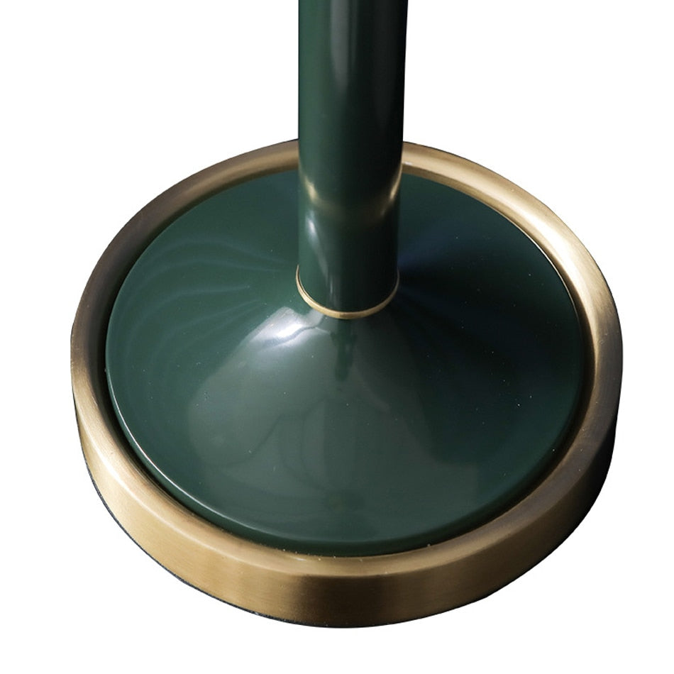 Lampe à poser rétro LED abat-jour rond American - vue 5 sur 6