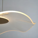 lampe led simple moderne lustre nordique feuille de lotus gradation