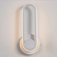 Modern minimalist LED wall light for decorative interiors