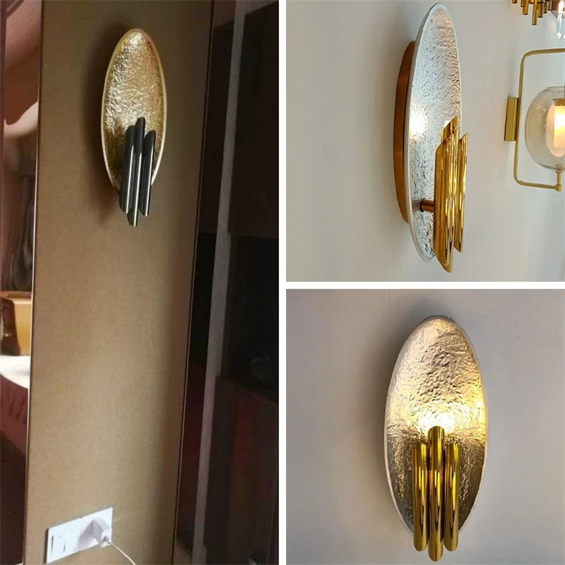 applique murale led en métal pour hôtel et allée - vue 5 sur 7