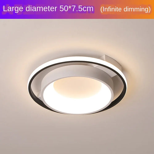plafonnier led moderne pour éclairage intérieur esthétique - vue 6 sur 6