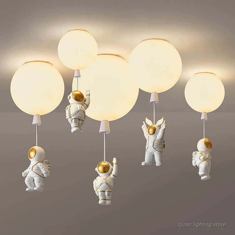 suspension nordique décorative pour chambre d'enfant design ludique - vue 4 sur 22