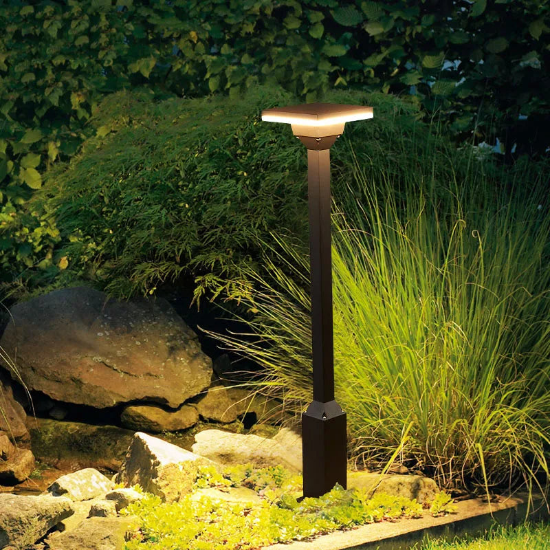 lampe extérieure moderne étanche pour jardin et parc