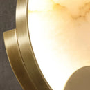 applique murale led ronde en marbre naturel design moderne pour intérieur