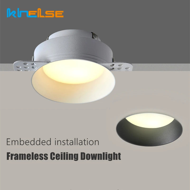 spot led encastré sans cadre à intensité variable - vue 2 sur 12