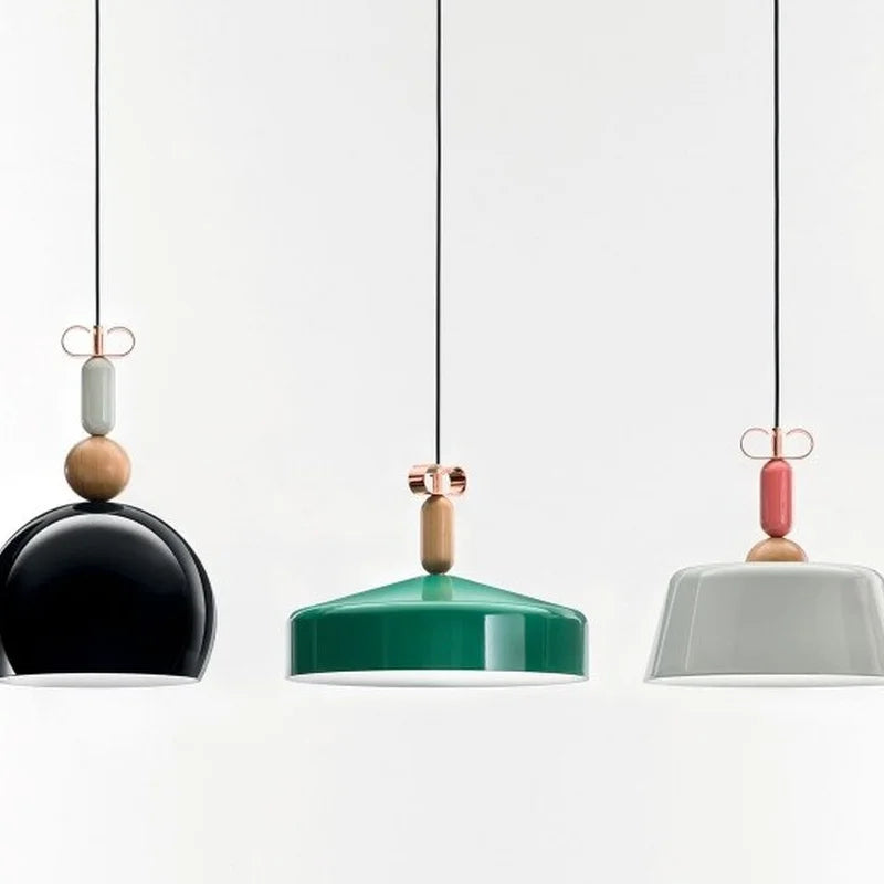 lampe suspendue led torremato cristina celestino bonton en métal aluminium - vue 5 sur 16