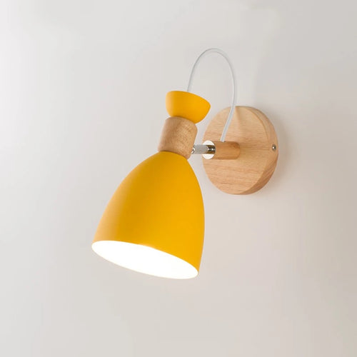 Modern minimalist nordic macaron LED wall light - vue 12 sur 11
