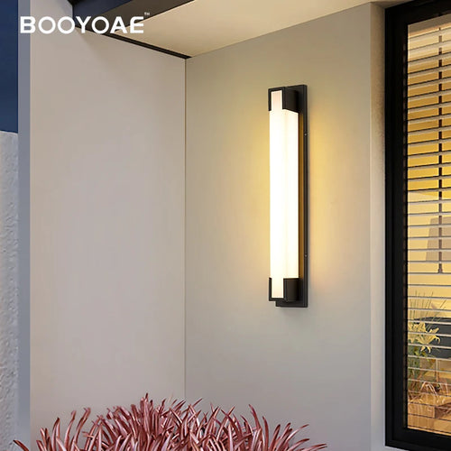 Applique extérieure LED IP65 mur extérieur porche balcon inox Garage lumière jardin terrasse cour éclairage étanche - vue 4 sur 12