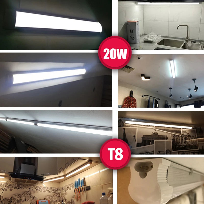 tube lumineux led pour éclairage intérieur polyvalent et moderne - vue 11 sur 14